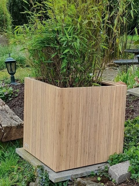Bamboehouten plantenbak